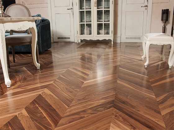 Walnut Chevron